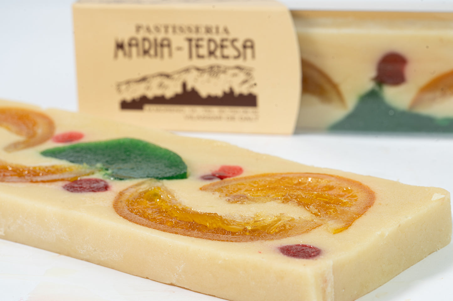 Turrón de Mazapán con fruta